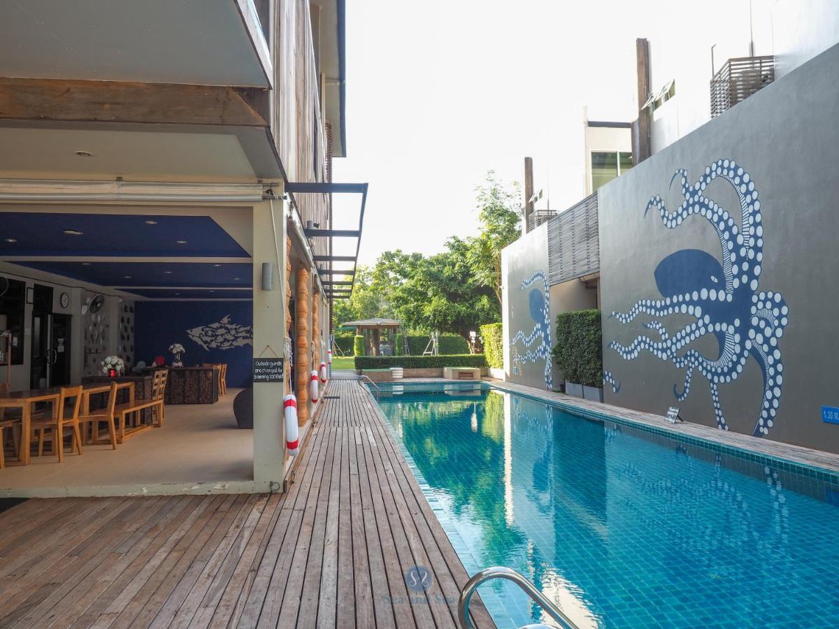 Sea And Sea Villa Sangaroon Ban Huai Yang Eksteriør billede