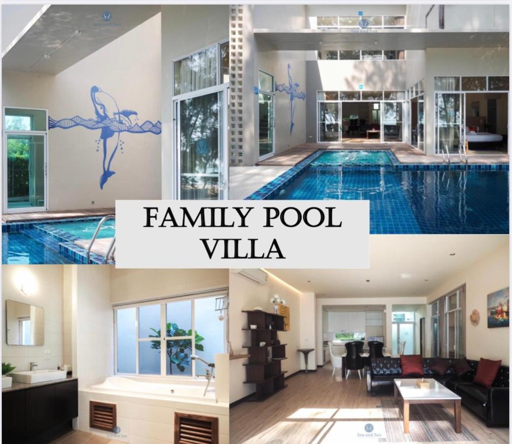 Sea And Sea Villa Sangaroon Ban Huai Yang Eksteriør billede